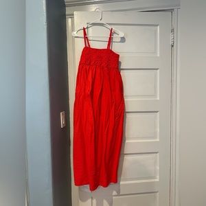 Red, Maxi dress!